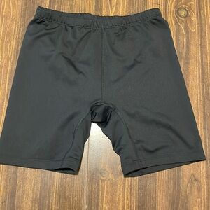 Women’s small black bike shorts